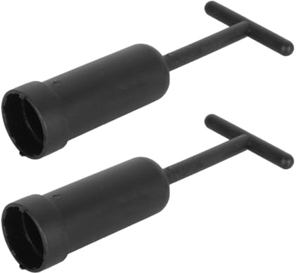 Alide G9-sockelringsborttagningsverktyg för lampbyte, svart plast, 2-pack