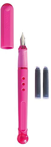 Herlitz Linkshänder Füllhalter Tornado / Füller/Farbe: pink