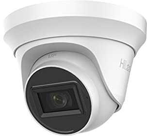 HiLook By Hikvision 2MP 3.6mm Fixed Lens EXIR Turret 4 in 1 Camera 40m IR built-in mic - White