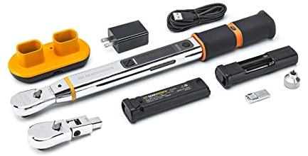 GEARWRENCH Chiave dinamometrica elettronica a testa intercambiabile da 3/8 120XP™ E-Spec 20-100Nm - 85245