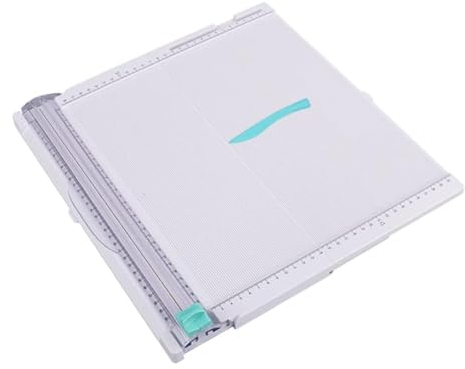 AMIUHOUN Faltbarer Papierschneider zum Falten und Falzen für Den Einband Von Büchern, Geschenkboxen, Fotos Usw.