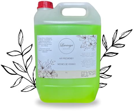 Ambientador Lavanya Noches de verano, aroma duradero, varios formatos. (5 litros)