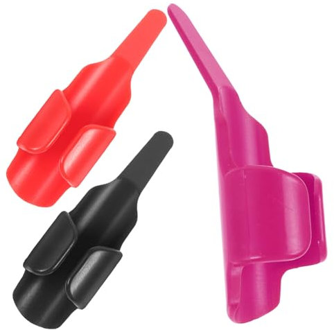 Lurrose 3stücke Nähen Fingerthing Pusher Aus Kunststoff Nähen Finger Schutz Werkzeug Finger Schutz