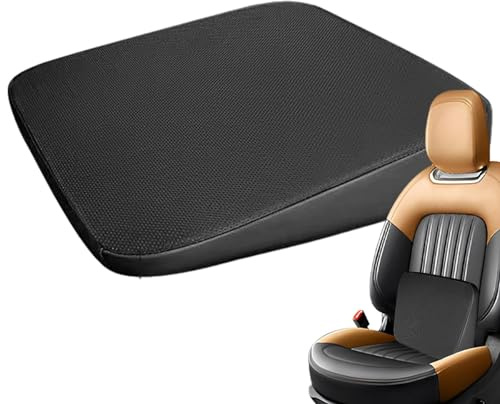 Wisylizv Autositzkissen | Erhöhung des Autositzes Booster Pad - Ergonomisches Schrägsitzkissen Hautfreundlich Kurze Personen Fahrersitzerhöhung für Rollstuhl, Autositz, Esszimmerstuhl