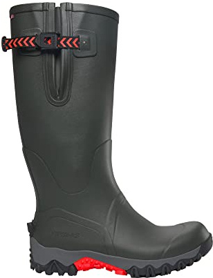 Viking Trophy High, Stivali da Pioggia Unisex - Adulto, Verde Huntinggreen, 43 EU