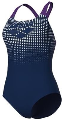 ARENA Costume da Donna Performance Foggy Dots Swim PRO Back