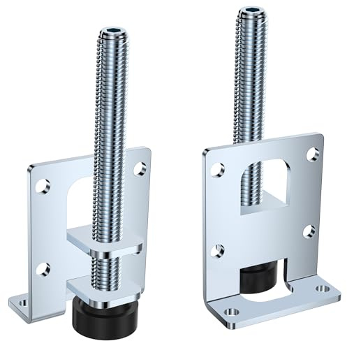 DDHOMIN 4 PCS Heavy Duty Adjustable Leveling Feet Furniture Legs (104mm)