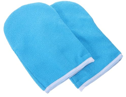 Happyyami Paraffin Wachshandschuhe aus Polyester Warmhaltend und Anpassungsfähig für Handpflege und Spa Behandlungen zu Hause und Studio