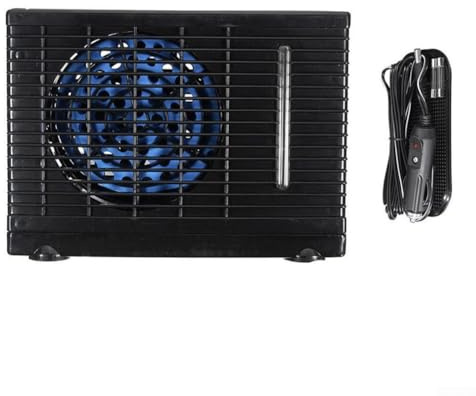 HEBEOT Car Air Conditioning Fan, Portable 12V/24V Air Cooling Fan With Evaporative Technology Cooling Conditioner 20 * 11 * 15cm(24v)