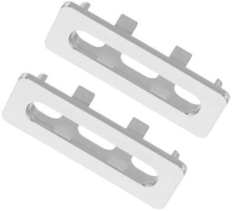 Alipis Troppo Confezione Plastica Copri Bagno Lavandino Pieno, e Anelli 2 Foro Installazione Facile Design Elegante da Pezzi Lavello per Cucina
