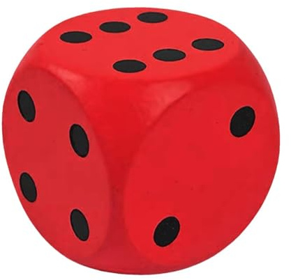kub Jumbo – 15 cm mjuk barnkub | matematikundervisningshjälp | klassrumsleksak brädspel födelsedagspresent, skum lärkub, enorm lekkub färgglad mjuk