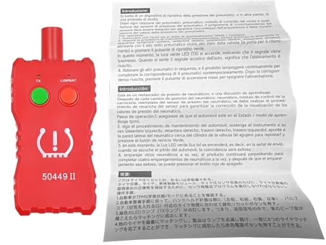 Matybobe TPMS Relearn Tool Tire Sensor Reset Tool TPMS Programming EL 50449 Plus 315MHz LED Indicator OEM Specification with 9V Battery Power for 2006 to 2015