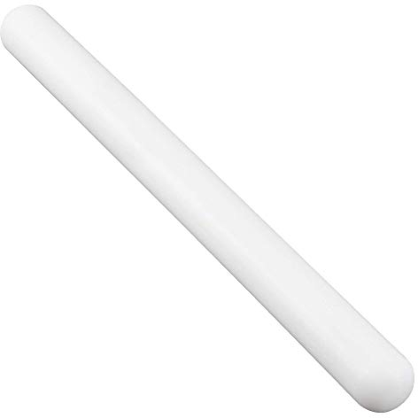 JJOnlineStore - 23cm Non Stick Small Cake Paste Icing Rolling Pin Fondant Dough Decorating Sugarcraft Tool - 9' inch, White, 50762