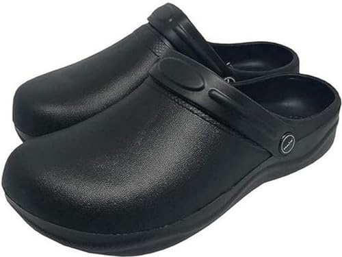 REIS Unisex Clogs & Pantoletten, Schwarz, 36 EU