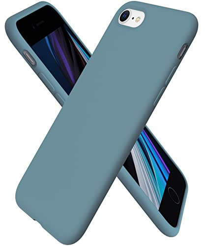 ORNARTO kompatibel mit iPhone SE 3 Silikon Case 2022 5G, iPhone 7/8/SE 2022 Hülle Ultra Dünne Voller Schutz Flüssig Silikon Handyhülle Schutz für SE(2022)/SE(2020) 4,7 Zoll Kaktus