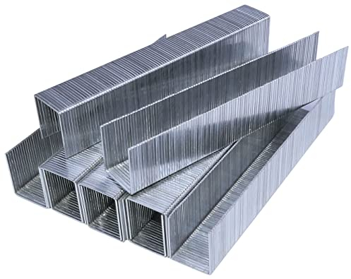 AERZETIX - C54989 - Satz von 1000 Heftklammern tackerklammern größe 14 mm - breite 11.2 mm dicke 0.6 mm - für handtacker manuelle - heftklammer zubehör - aus stahl