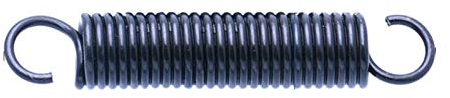 Verlängerte komprimierte Feder Doppelhakenende Schwerer Federstift 5 Stück Länge 30-60 mm Zugfeder mit Haken Drahtdurchmesser 1. 2 mm Außendurchmesser 10 mm Stahl Kleine Zugfeder 1. 2 x 10 x 35 mm Fed