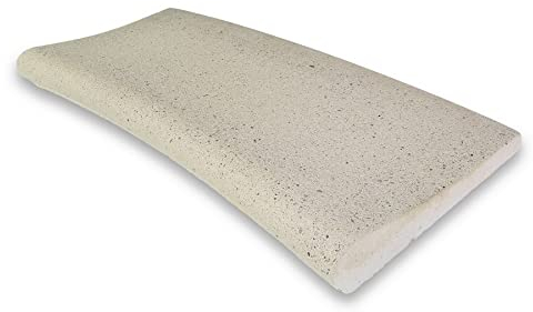 Paradies Pool® Pool Beckenrandstein Komplettset rund 420 cm Sand Welle Schwallkante Poolrandstein Poolumrandung Schwimmbeckenumrandung Randstein