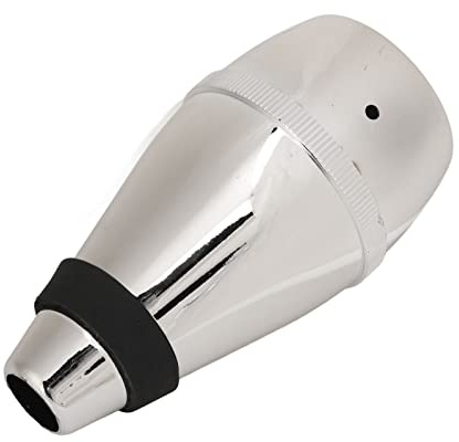 Silencieux de Trompette en ABS, Coussinet en Mousse Compressée Entièrement fermé, Sourdine de Trompette à Faible Contre-pression et évent pour la Pratique des Instruments
