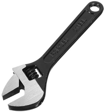 Llave inglesa cepillada blanca Llave de plomería para baño Herramienta para grifo Llave inglesa para baño Llave de plomero Llave ajustable grande Herramienta de instalación y extracción Herramienta
