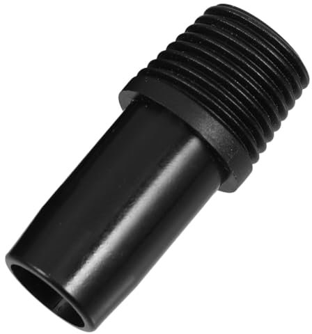 FOYTOKI Threaded Broom Handle Adapter for Mop and Broom Replacement Pole Head Connector for Roller Extension Pole Threaded Fitting