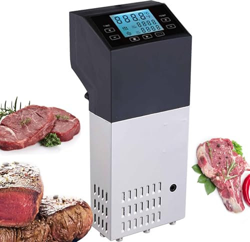 XCSCUK Sous Vide Machine,1500W Immersion Circulator Cooker, LED LCD Display, 360℃ Constant Temperature 3D Water Circulation
