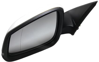 Seitenspiegelgehäuse Spiegelkappen Für BMW-3 Serie Für F30 2011-2018 Auto Seite Spiegel Montage Auto Seite Spiegel Klapp(Black right)