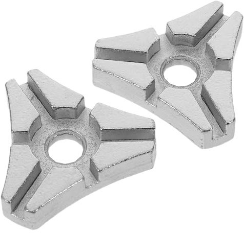 DECOMELODY 2 Pièces Clé à Rayons Triangulaire Acier Résistant pour Réglage Précis Tension et Alignement des Jantes de Vélo Outil Professionnel pour Réparation et Entretien des Roues