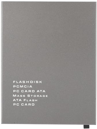 Dioche Lector de Tarjetas Pcmcia Card CNC USB2.0 - Adaptador de Tarjeta de Memoria Plug and Play de Alta Velocidad para PC - Admite Capacidad de 20 MB-20 GB