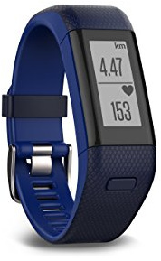 Garmin Vivosmart HR Plus GPS Activity Tracker - Blue, Regular