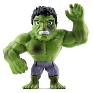 Jada 97729 Hulk Figur 15Cm, Mehrfarbig, 15,2 cm, Grünen