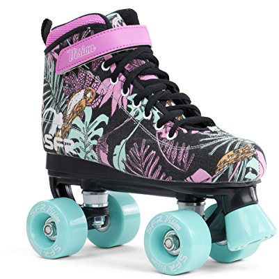 SFR Vision Canvas Rollschuhe Disco Roller Kinder floral floral, 33
