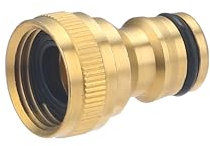 Raccord Nez de Robinet d'Arrosage Automatique en Laiton Femelle 15x21 (1/2) AROZ