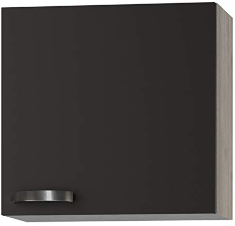 OPTIFIT Kult Küchen-Hängeschrank Oberschrank »Faro«, grau anthrazit, Breite 60 cm, O606-9+KUFR