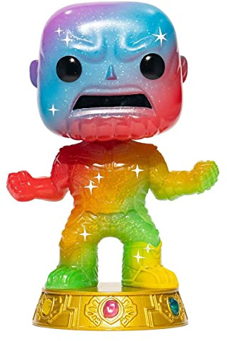 Funko Pop Marvel Thanos Infinity Saga Artist Series #52 - Exclusive Special Edition - Marvel Pop Figure, Multicolour