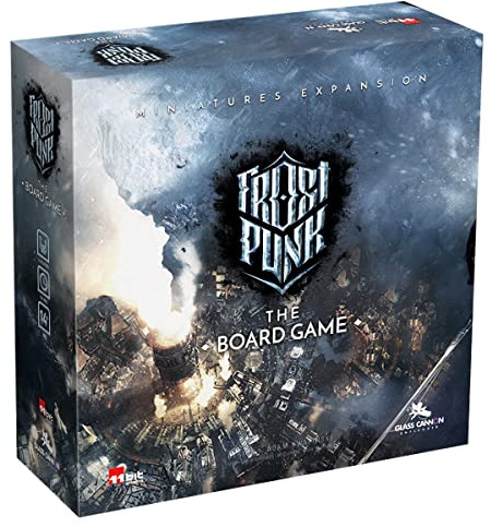 Glass Cannon Unplugged | Frostpunk Miniatures | Expansion for Frostpunk: 120 Plastic Miniatures, Deluxe Table Presence Upgrade | 1-4 Players | 120-150 Minutes