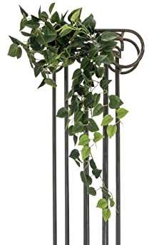 artplants.de Pothos Artificiel Aidan sur Piquet, Vert-Jaune, 100cm - Plante à Suspendre Artificielle