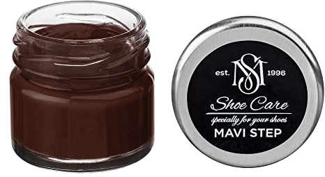 MAVI STEP Creme de Beaute Lederschuh auf Wachsbasis, cremefarben, 150 Mahagoni