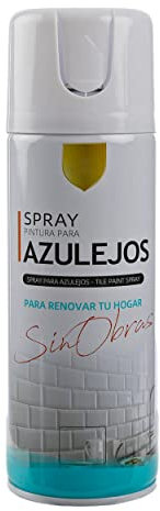 H HANSEL HOME Pintura Spray para Azulejo Tierra Suave Satinado 400ml - Pack de 1 Unidad