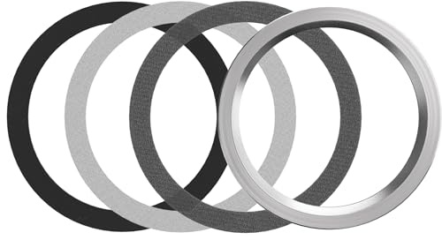 Kone Sink Strainer Gasket Seal Rings, 4 Pack Washers & Lock Nut Fit 3-1/2 Inch Kitchen Sink Drains, No Plumber's Putty Required