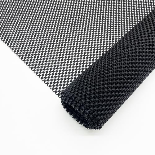 WAIZHIUA Non Slip Matting Roll – 200x50cm Cut-to-Size Anti Slip Mat Underlay for Rugs, Shelves, Drawers & Wooden Floors – Multi-Purpose Grip Pad Underlay