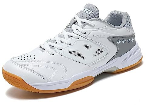 NGARY Chaussures de badminton pour homme et femme - Chaussures d'entraînement professionnelles pour tous les types de sports, C, 42.5 EU