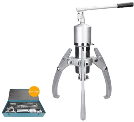 Puller idraulico,Kit idraulico dell'ingranaggio da 20 tonnellate,Separatore di trazione del cuscinetto delle ruote,3 Jaw Puller,Verticale & orizzontalmente, Strumento idraulico ( Size : 10T )