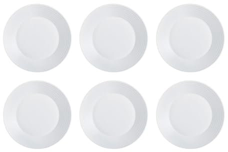 Luminarc Harena 6 Plato Postre Vidrio Apto Microondas Apto Frigorífico Reciclable