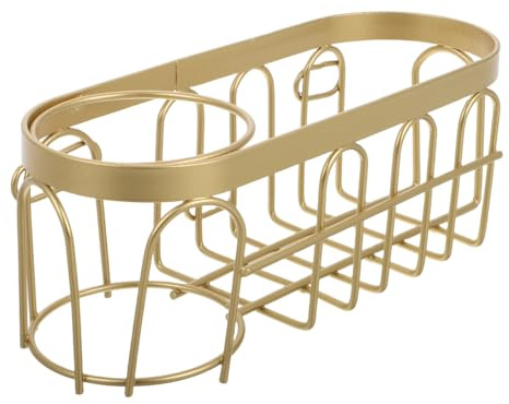Amosfun 2-in-1 Spülbecken Schwammhalter Ohne Bohren Edelstahl Organizer Mit Bürstenhalter Und Ablage Für Küche Und Badezimmer
