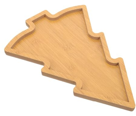 ULTECHNOVO palette en assiette de charcuterie planche de charcuterie sapin de noel plateau de goûter sapin de noël plateau décoratif bol plat de noel plateaux d'apéritif de Kaki