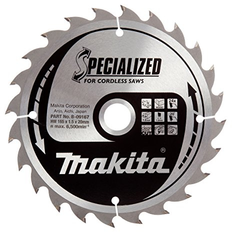 Makita B-32904 Specialized Blade for Cordless Saws 165x20x24T