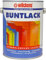 Wilckens Kunstharz Buntlack für Innen und Außen, seidenglänzend, 2,5 l, RAL 8017 Schokoladenbraun