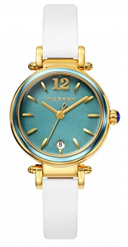 Viceroy Reloj analógico de Cuarzo para Mujer con Correa de Piel 471050-35