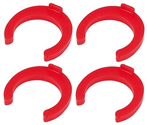 Merriway BH04561 22 mm Klemmhülse für Warmwasserrohr, Weiß, 4 Stück